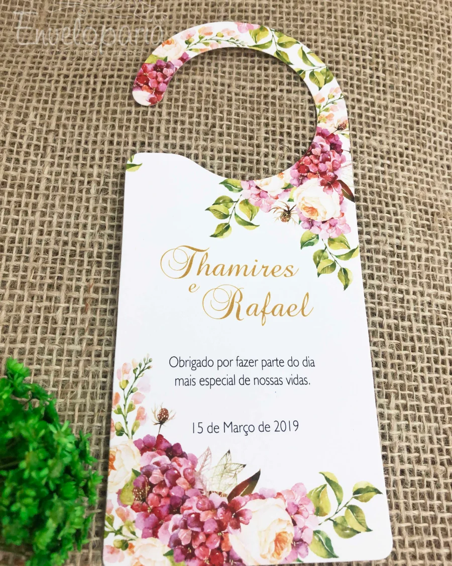 Perfeitas para agradecer seus convidados no o dia mais importante de sua vida.